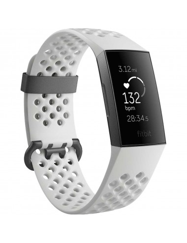 Acc. Bracelet Fitbit Charge 3 Special Edition frost-white-graphite
