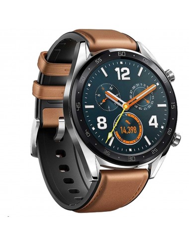 Acc. Bracelet Huawei Watch GT classic brown leather band