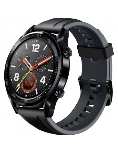 Acc. Bracelet Huawei Watch GT black leather band