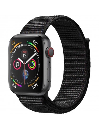 Acc. Bracelet Apple Watch Series 5 32GB black 44mm Alu black sport loop