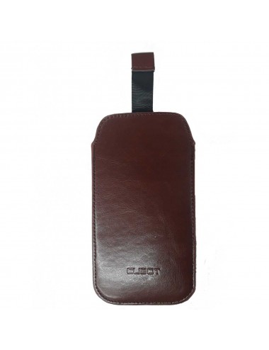 Acc. Cover Cubot X18 leather brown