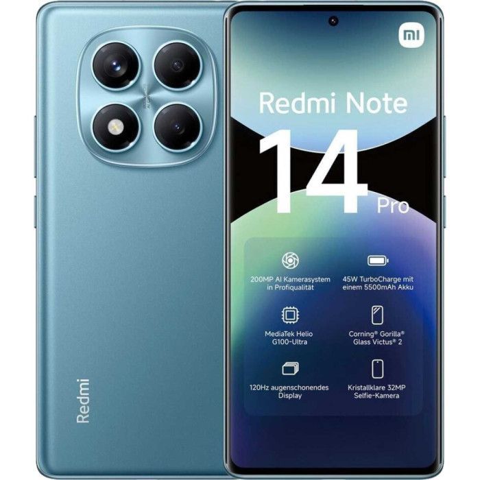 Xiaomi Redmi Note 14 8-256GB Ocean Blue EU