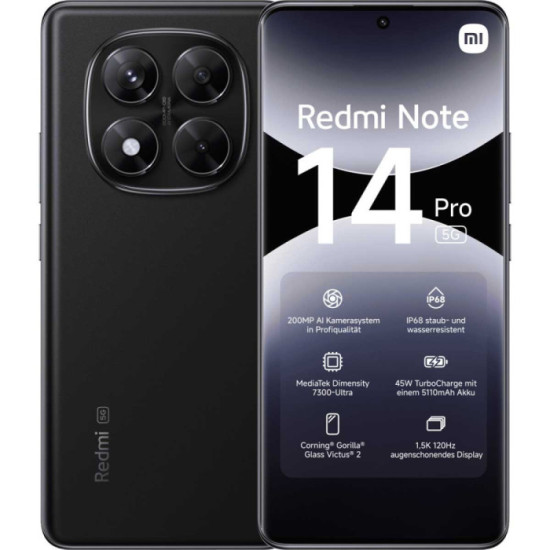 Xiaomi Note 14 Pro 5G 8-256 Midnight Black EU