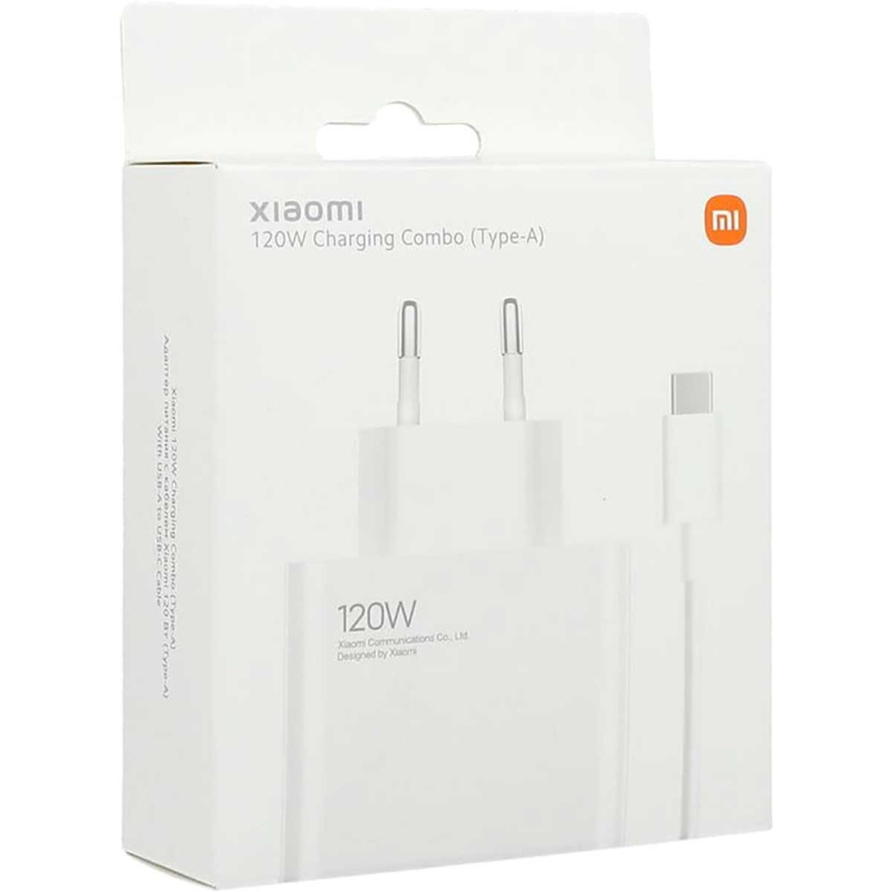 Acc. Xiaomi 120W Official Charger + USB A