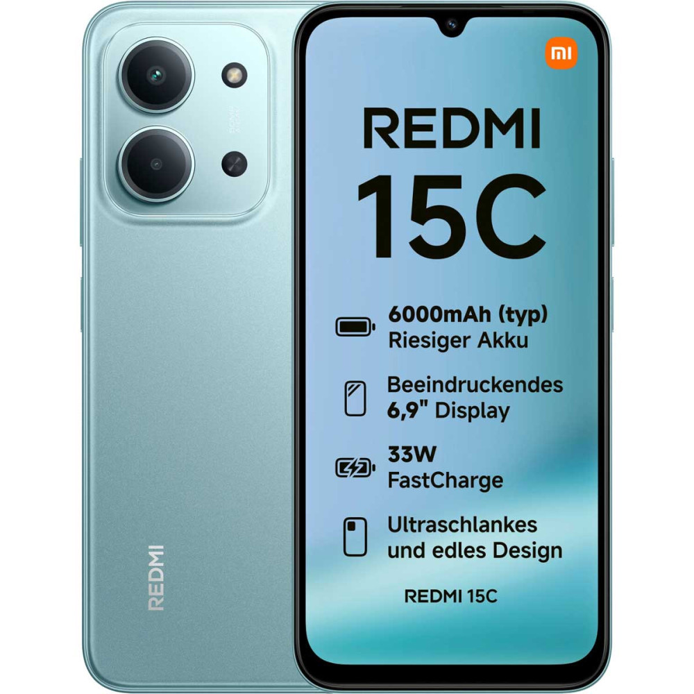 Xiaomi Redmi 15C 4-256GB 5G Mint Green EU
