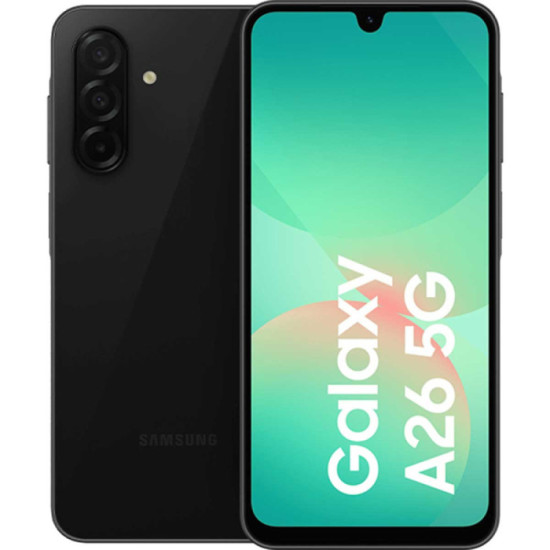 Samsung A26 5G DS 128-6GB Black EU