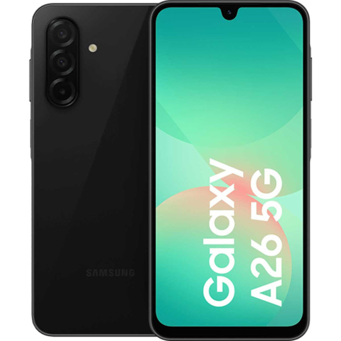 Samsung A26 5G DS 128-6GB Black EU