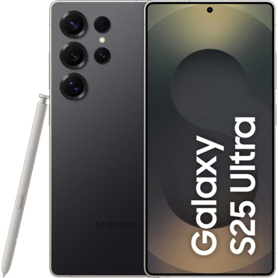 Samsung Galaxy S25 Ultra Dual Sim 12GB RAM 256GB Enterpr Titanium Black EU