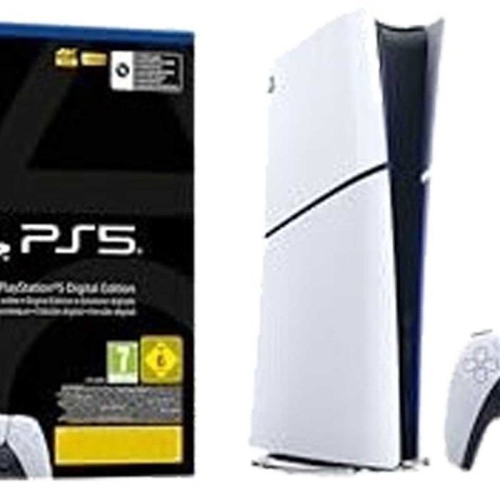 Gaming Sony Playstation 5 Slim Digital Version (2x PlayStation 5 Controller) EU