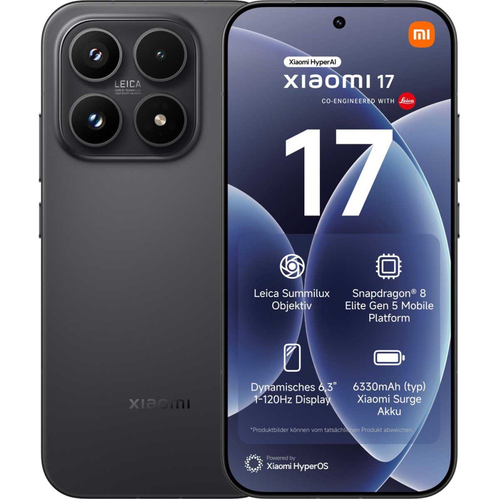 Xiaomi 17 Ultra 16-512GB 5G Black EU